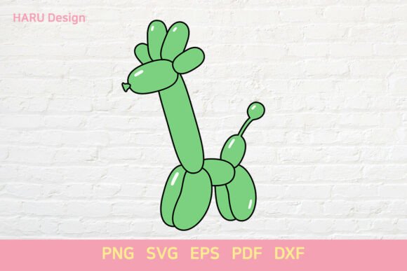 Balloon Dog Colorful