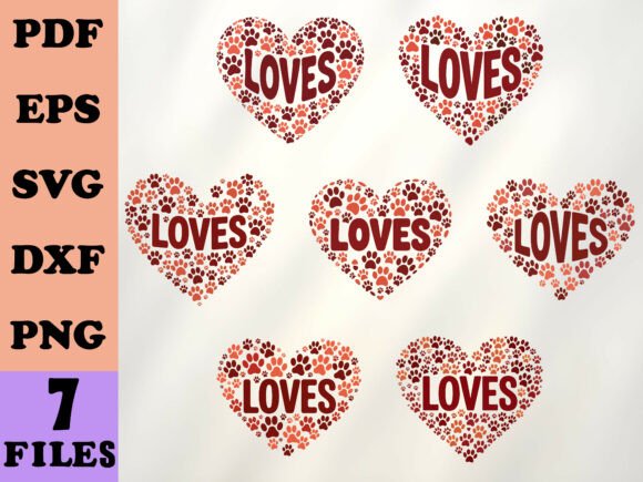 Cute Dog Valentine's Day Design