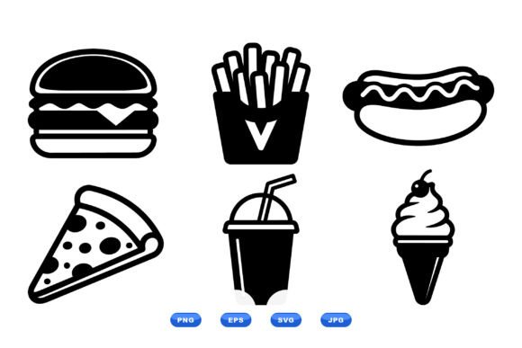 Fast Food Icon SVG Pack Review