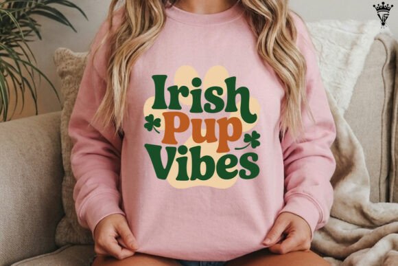 Irish Pup Vibes St. Patrick’s Day SVG