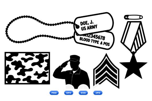 Military Emblems SVG Collection