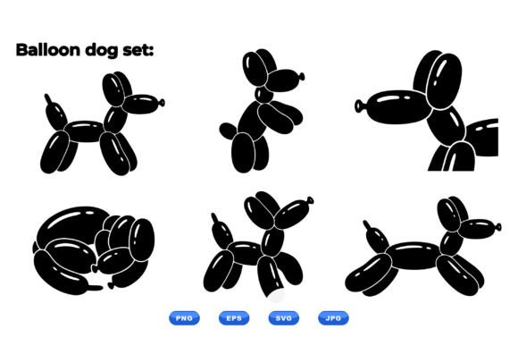 Review: Balloon Dog Vector Clipart Pack