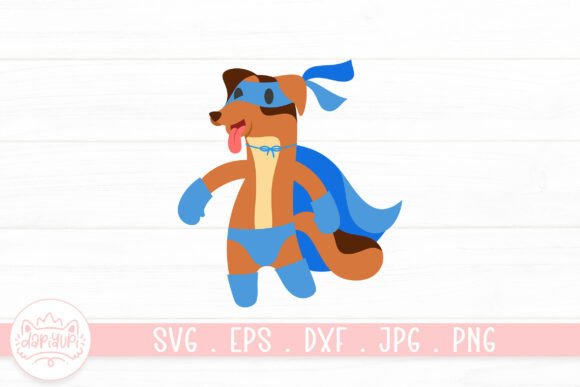 Super Dog Superhero Character